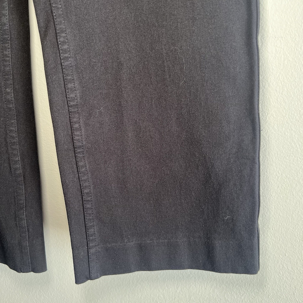 Banana Republic Womens Slim Straight Chino Pants Black Size 10 Slash Pocket - Picture 4 of 11